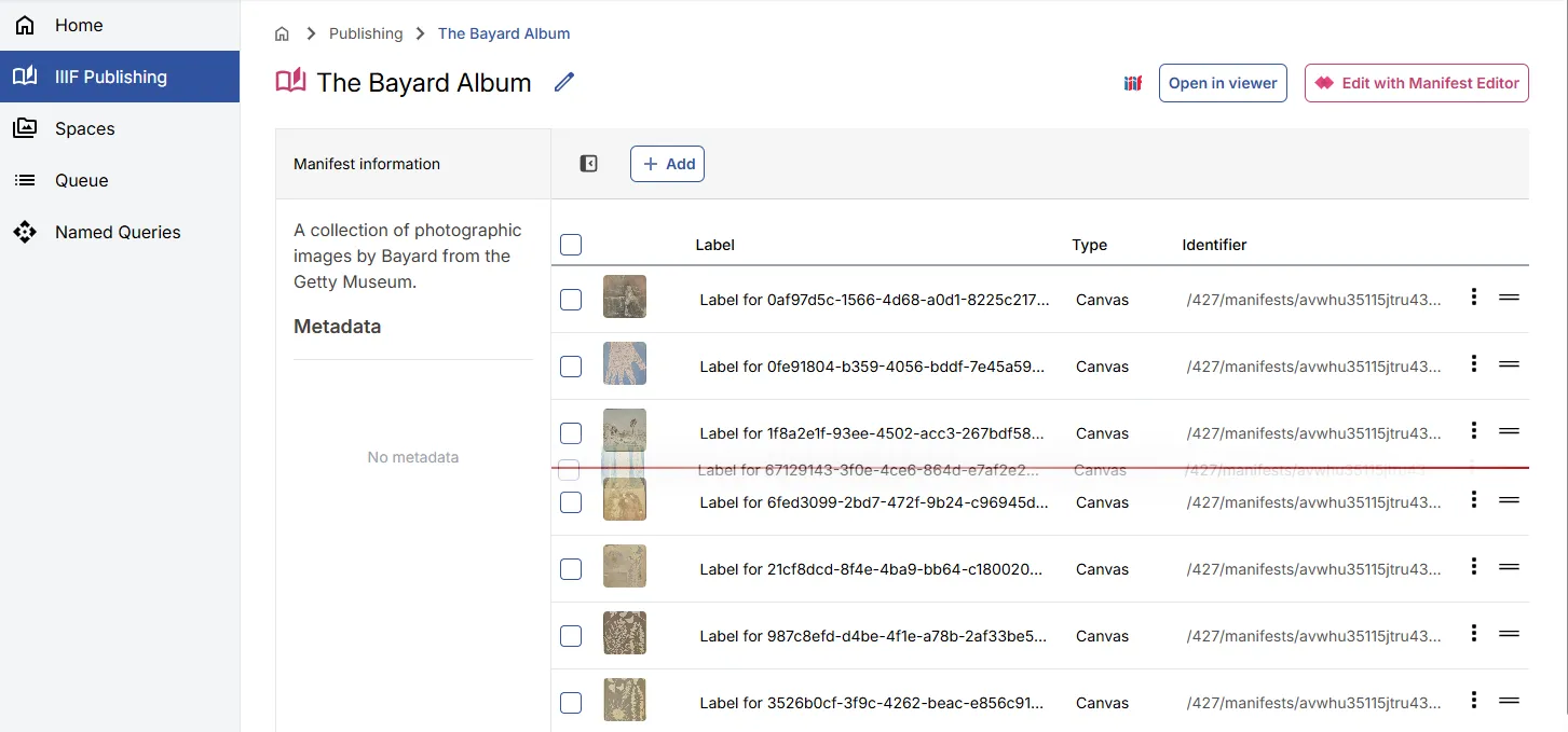 Fig. 3.2.3a: Dragging a row