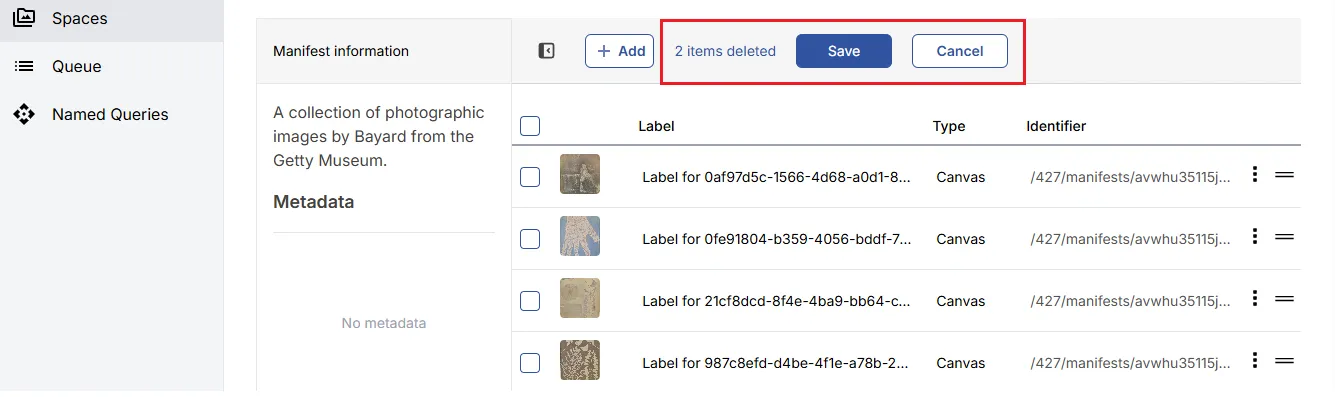 Fig. 3.2.3e: Save or cancel changes