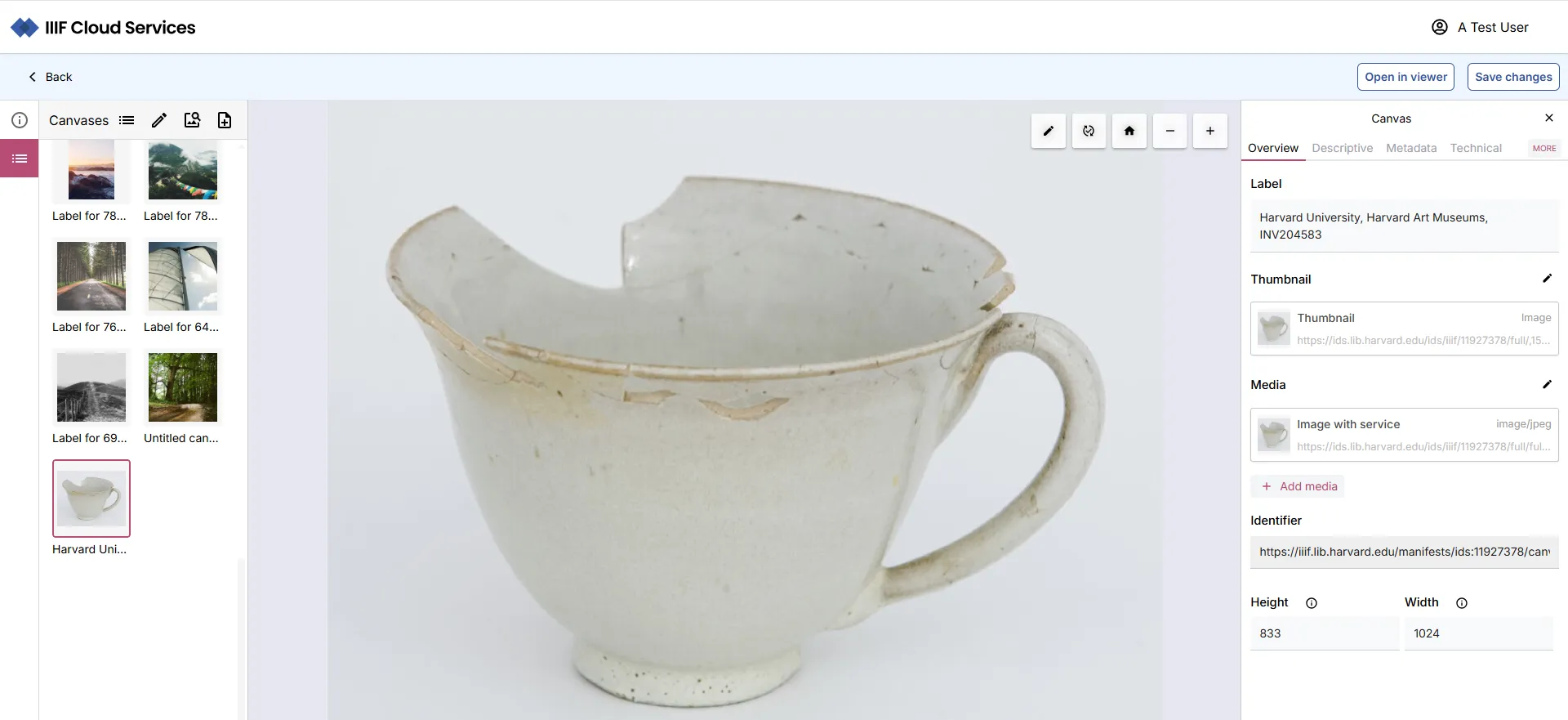 Fig. 3.2.6k: Canvas from external Manifest added to your Manifest